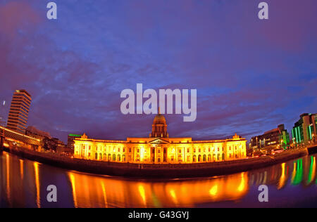 Das Custom House in Dublin, Irland Stockfoto