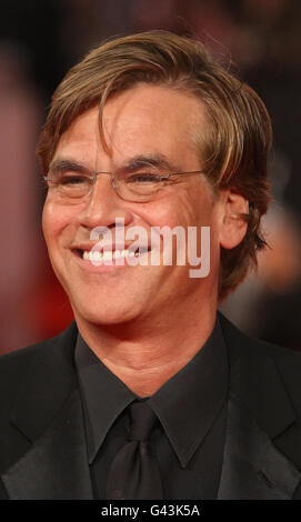 Bafta Awards 2011 - Ankunft - London. Aaron Sorkin bei den Orange British Academy Film Awards 2011 im Royal Opera House, Covent Garden, London. Stockfoto