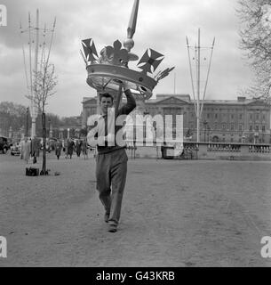 Royalty - Prinzessin Margaret und Antony Armstrong-Jones Hochzeit - London Stockfoto