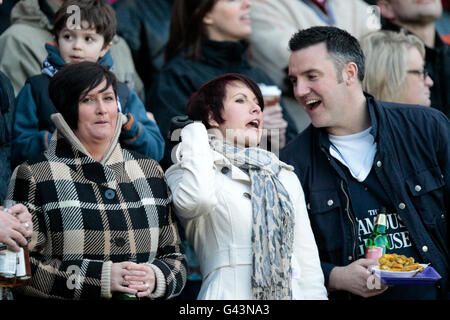 Rugby-Union - RBS 6 Nations Championship 2011 - Schottland V Wales - Murrayfield Stockfoto