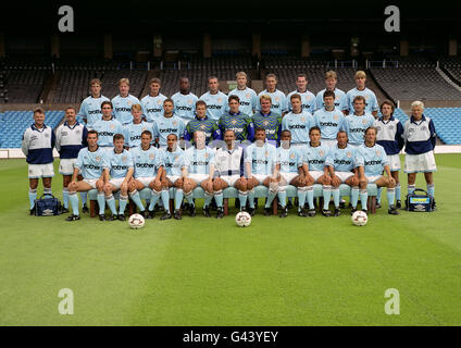 Fußball - Manchester City - Fototermin - Maine Road Stockfoto