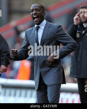 Fußball - Npower Football League One - Charlton Athletic V Peterborough - The Valley Stockfoto