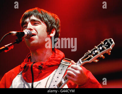 Oasis Konzert - Maine Road, Manchester Stockfoto