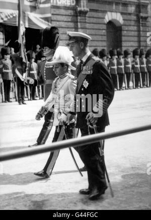 König - König Feisal des Irak Staatsbesuch - London Stockfoto