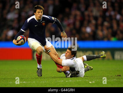 Rugby-Union - RBS 6 Nations Championship 2011 - England / Frankreich - Twickenham Stockfoto