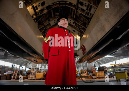 Chelsea Rentner besuchen Vulcan Stockfoto