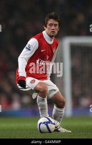 Fußball - FA Cup - Fünfte Runde - Replay - Arsenal gegen Leyton Orient - Emirates Stadium. Tomas Rosicky, Arsenal Stockfoto