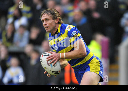 Rugby League - Engage Super League - Warrington Wolves gegen Hull Kingston Rovers - das Halliwell Jones Stadium. Brett Hodgson, Warrington Wolves Stockfoto