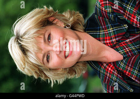 Anthea Turner Stockfoto