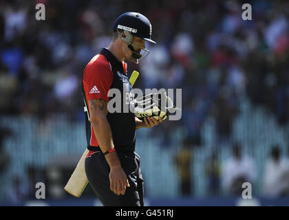 Fussball - 2011 ICC Cricket World Cup - England V Südafrika - MA Chidambaram Stadium Stockfoto