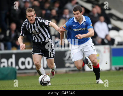 Fußball - Clydesdale Bank Scottish Premier League - St Mirren V Rangers - St. Mirren Park Stockfoto