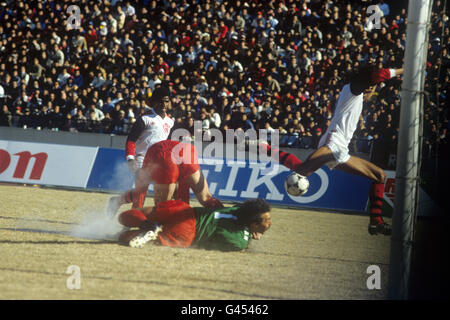 Fußball - Toyota Cup - Klub-WM - Liverpool V Flamengo - Nationalstadion, Tokio Stockfoto