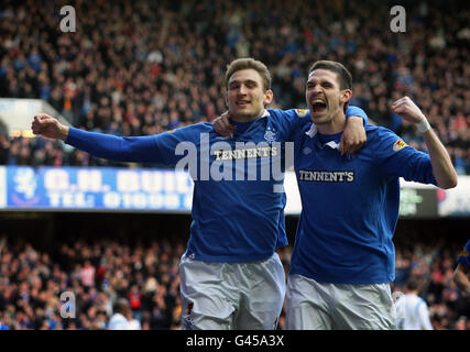 Fußball - Clydesdale Bank Scottish Premier League - Rangers V St Johnstone - Ibrox Stadium Stockfoto