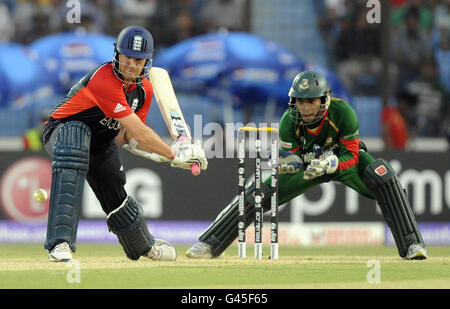 Fussball - 2011 ICC Cricket World Cup - England V Bangladesch - Zahur Ahmed Chowdhury Stadium Stockfoto