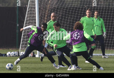 Fußball - UEFA-Champions-League - Runde von sechzehn - Chelsea V FC Kopenhagen - Chelsea Trainings - Cobham Trainingsgelände Stockfoto