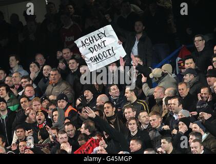 Fußball - Barclays Premier League - Chelsea gegen Manchester United – Stamford Bridge Stockfoto