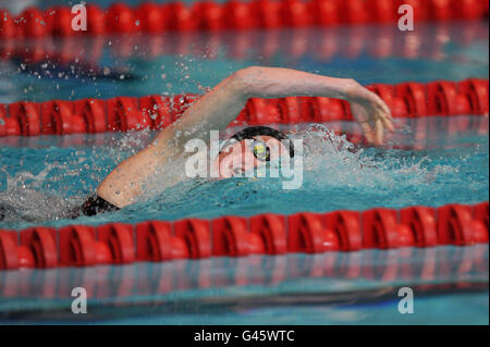 Hannah Miley auf dem Weg zum Sieg bei den Women's Open 200m im-Finale Stockfoto