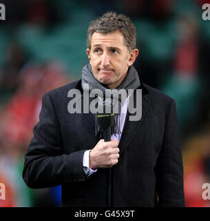 Rugby-Union - RBS 6 Nations Championship 2011 - Wales / Irland - Millennium Stadium Stockfoto