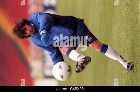 Italien Training Del Piero Stockfoto