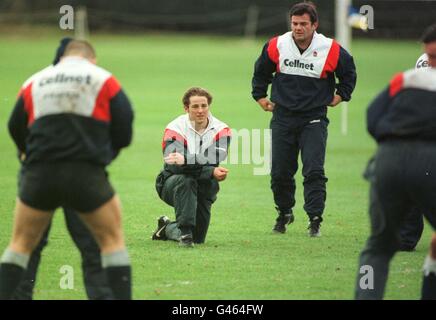 Rugby-training Roehampton 2 Stockfoto