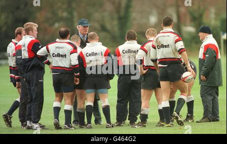 Rugby-Training Roehampton 5 Stockfoto