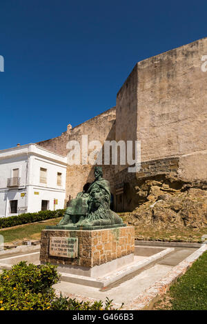 Burg von Guzman el Bueno, Tarifa, Costa De La Luz, Provinz Cadiz, Andalusien, Spanien-Europa Stockfoto