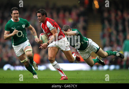 Rugby-Union - RBS 6 Nations Championship 2011 - Wales / Irland - Millennium Stadium Stockfoto