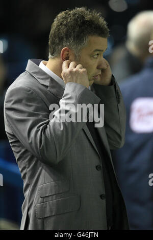 Fußball - npower Football League One - Sheffield Mittwoch gegen Peterborough United - Hillsborough. Darren Ferguson, Manager von Peterborough United Stockfoto