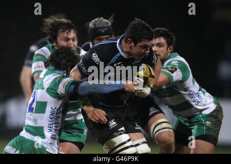 Rugby-Union - Magners League - Glasgow Warriors V Benetton Treviso - Firhill Stadium Stockfoto
