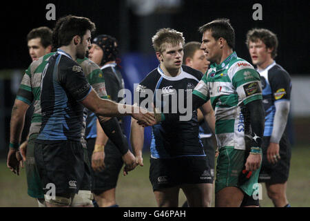 Rugby-Union - Magners League - Glasgow Warriors V Benetton Treviso - Firhill Stadium Stockfoto