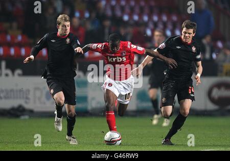 Fußball - Npower Football League One - Charlton Athletic V Southampton - The Valley Stockfoto