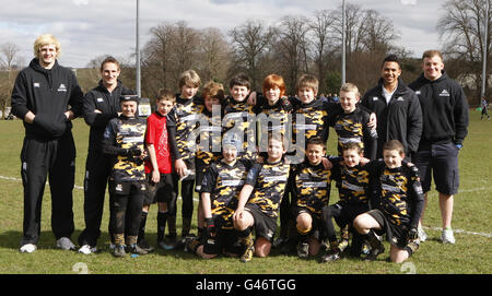 Rugby-Union - Richie Gray Photocall - East Kilbride RFC Stockfoto