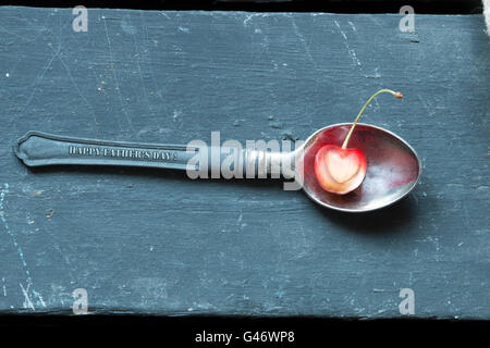 Glückliche Väter-Tageskarte Stockfoto