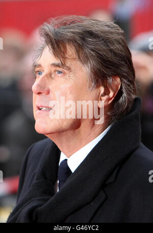 Bryan Ferry kommt zu einem Charity-Galakonzert, das den 80. Geburtstag von Mikhail Gorbatschow in der Royal Albert Hall im Westen Londons feiert. Stockfoto