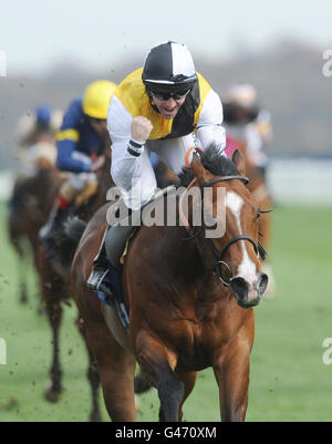 Pferderennen Sie - William Hill Lincoln Tag - Doncaster Racecourse Stockfoto