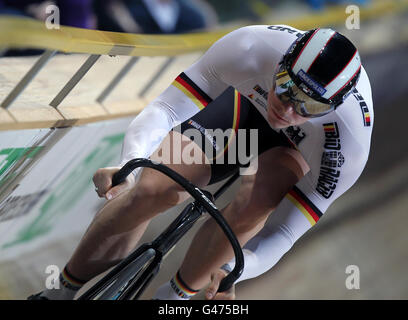 Radfahren - UCI-Bahn-Weltmeisterschaften 2011 - Tag zwei - Omnisport. Deutschlands Sebastian Doehrer Stockfoto