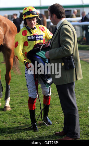 Pferderennen - Towcester Racecourse Stockfoto