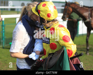 Pferderennen - Towcester Racecourse Stockfoto