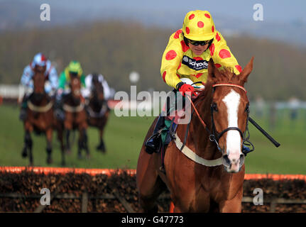 Pferderennen - Towcester Racecourse Stockfoto