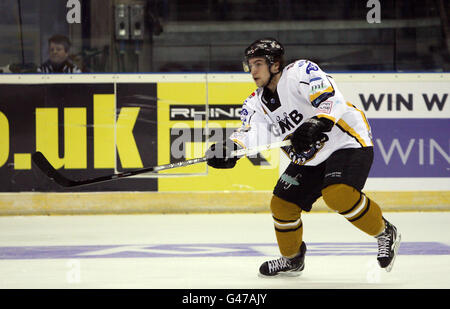 Eishockey - Elite Ice Hockey League - 2011 Play Offs - Finale - Cardiff Devils gegen Nottingham Panthers - Capital FM Arena. Stephen Lee, Nottingham Panthers Stockfoto