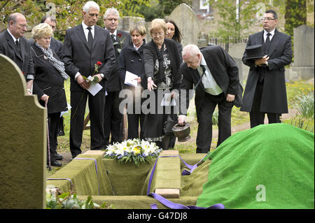 John Horwood Beerdigung Stockfoto