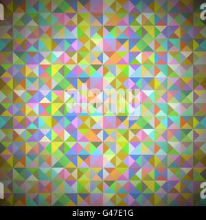 Hintergrund mit geometrischen Formen, Dreiecke. Stock Vektor