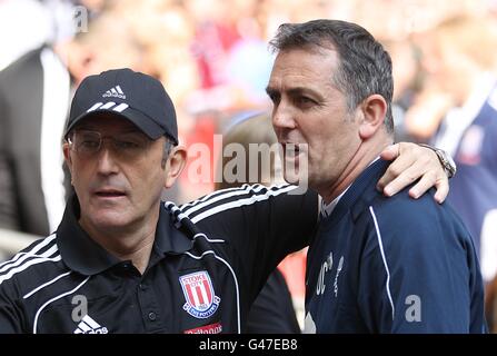 Fußball - FA-Cup - Final Semi - Bolton Wanderers gegen Stoke City - Wembley-Stadion Stockfoto