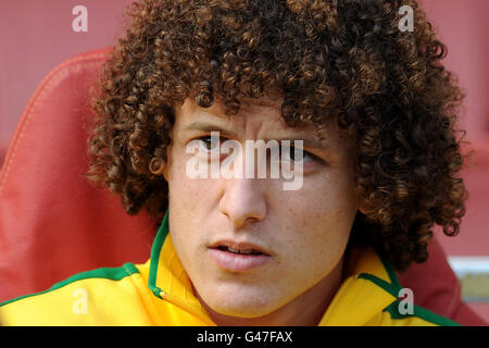 Fußball - International freundlich - Schottland - Brasilien - Emirates Stadium. David Luiz, Brasilien Stockfoto