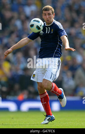 Fußball - International freundlich - Schottland - Brasilien - Emirates Stadium. James McArthur, Schottland Stockfoto