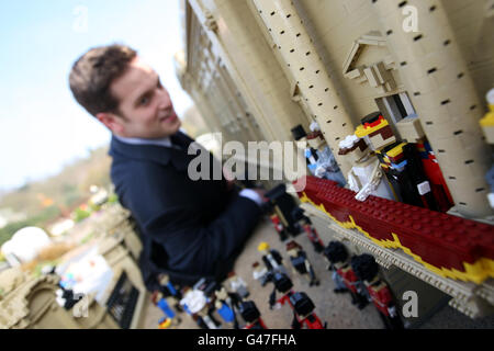 Königliche Hochzeitspläne Stockfoto