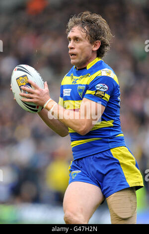 Rugby League - Engage Super League - Warrington Wolves gegen Harlequins - das Halliwell Jones Stadium. Brett Hodgson, Warrington Wolves Stockfoto