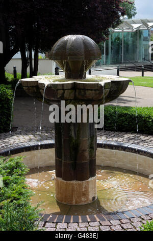 Tschechische Memorial Fountain, Jephson Gärten, Leamington Spa, Warwickshire, UK Stockfoto