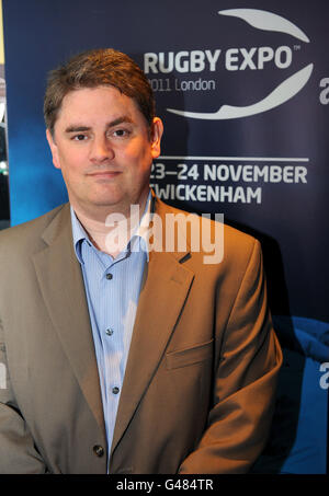 Rugby-Expo 2011 Launch Lunch - Schäfers Restaurant Stockfoto