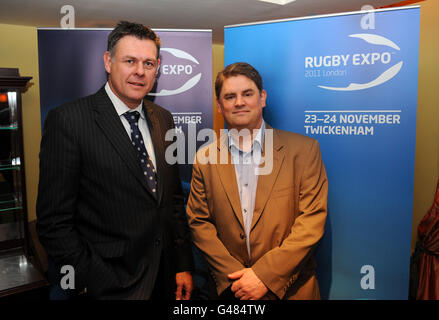 Rugby-Expo 2011 Launch Lunch - Schäfers Restaurant Stockfoto